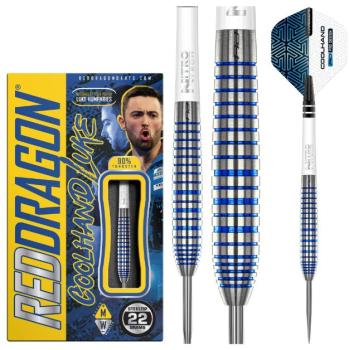 Red Dragon Luke Humphries TX3 Cool Blue SE Steeldarts Details